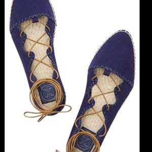 NEW in box Tory Burch Sonoma Grille Espadrilles